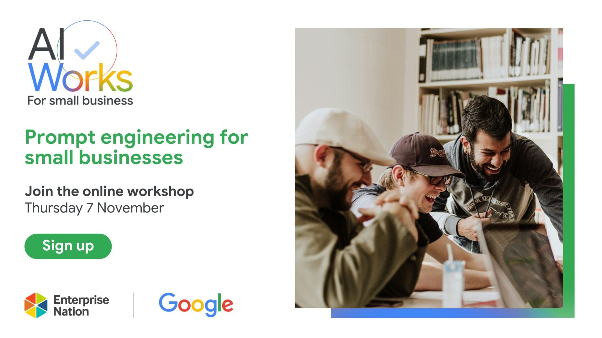 Google AI webinar: Prompt engineering for small businesses