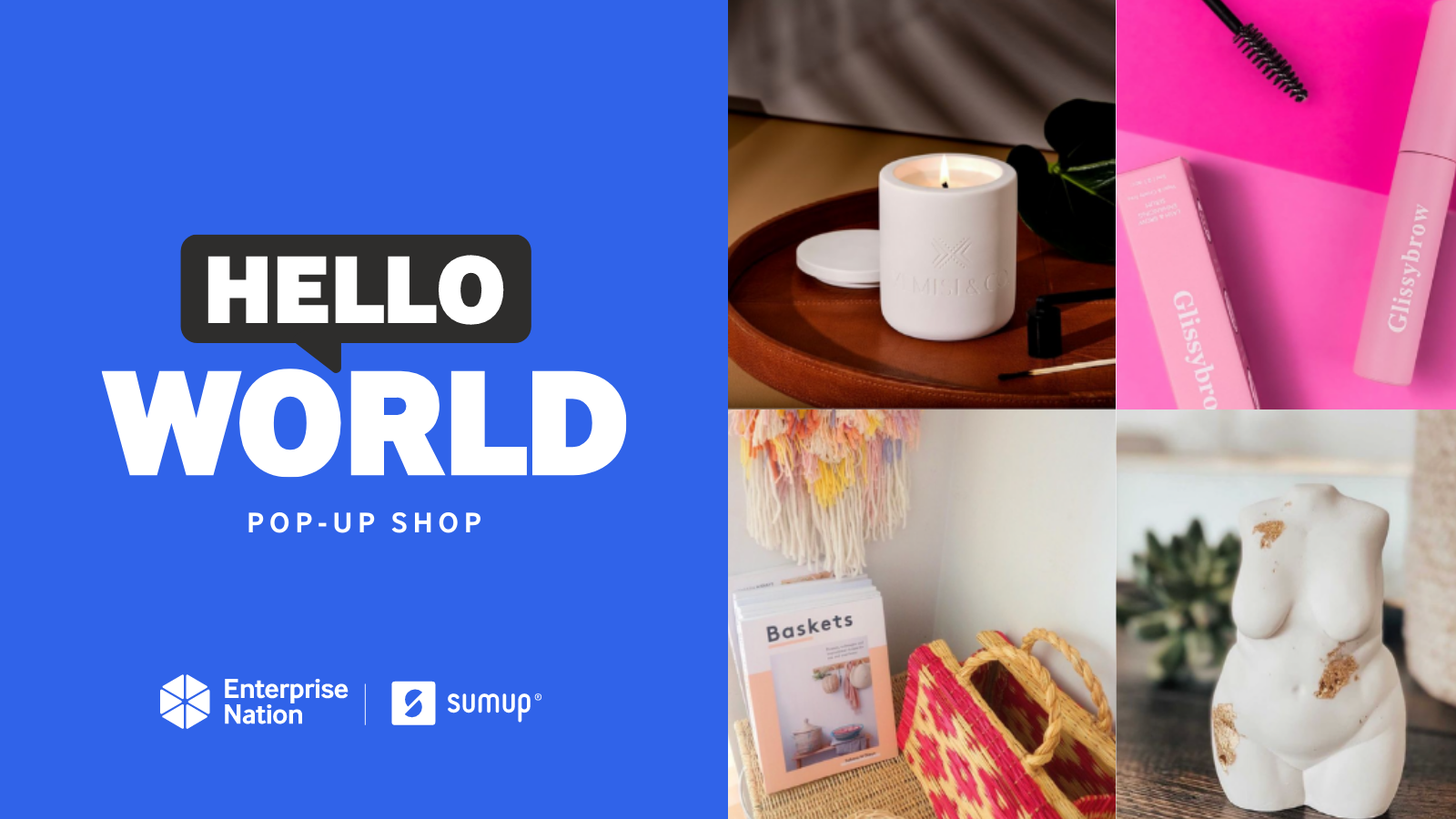 The brands that showcased in week four of the Hello, World shop