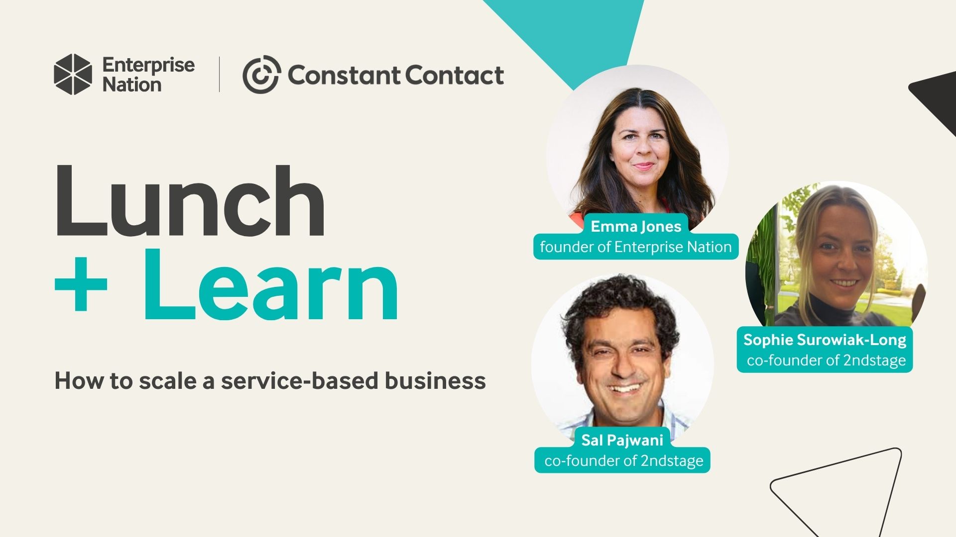 Lunch and Learn: How to scale a service-based business