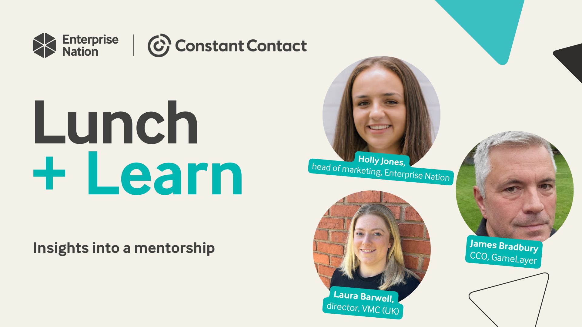 Lunch and Learn: Insights into a mentorship