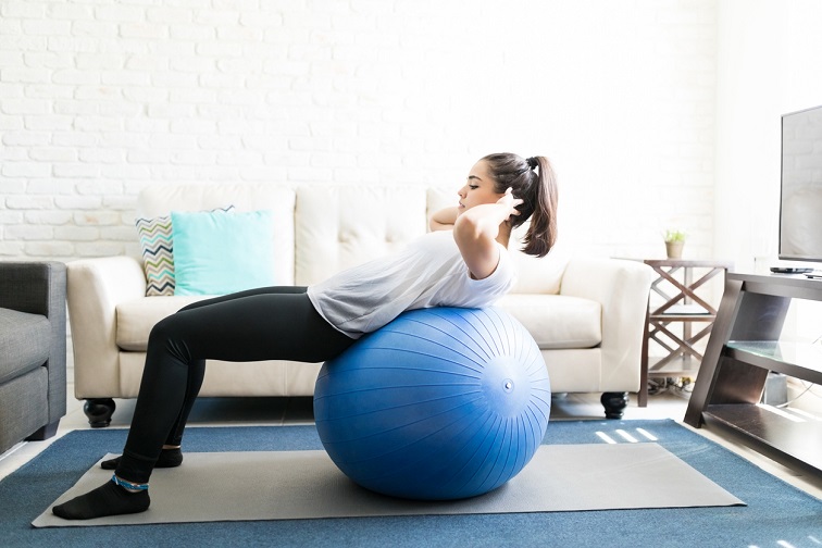 Home working: Exercise advice and resources to keep fit