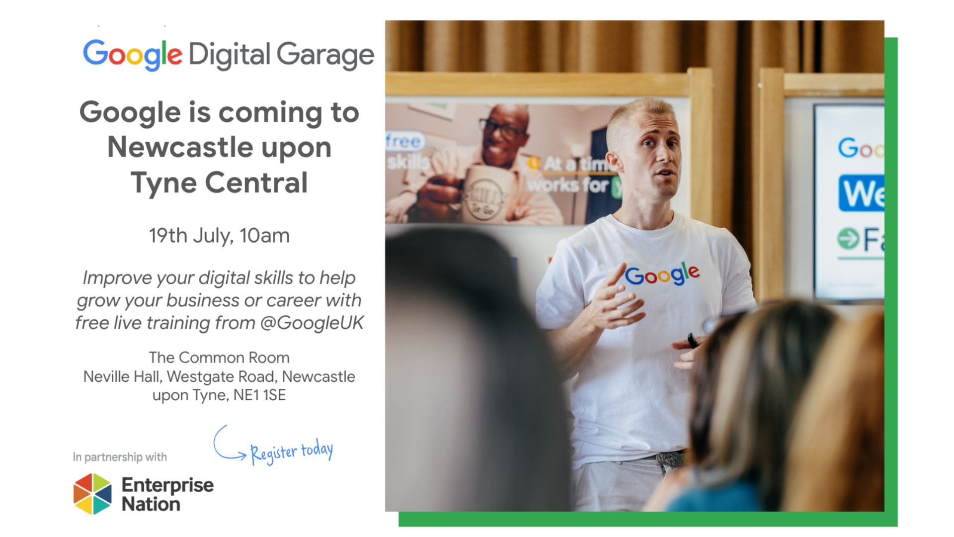 Google Digital Garage: Newcastle upon Tyne Central