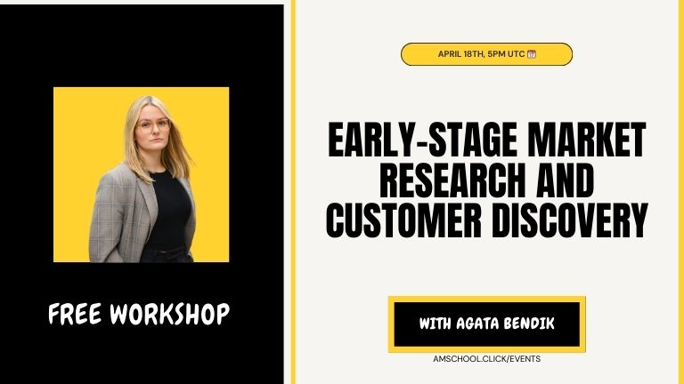 Early-stage market research and customer discovery