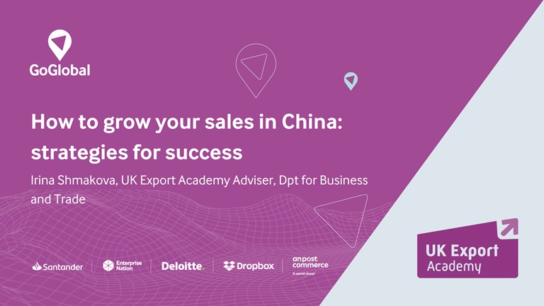 How to grow your sales in China: Strategies for success