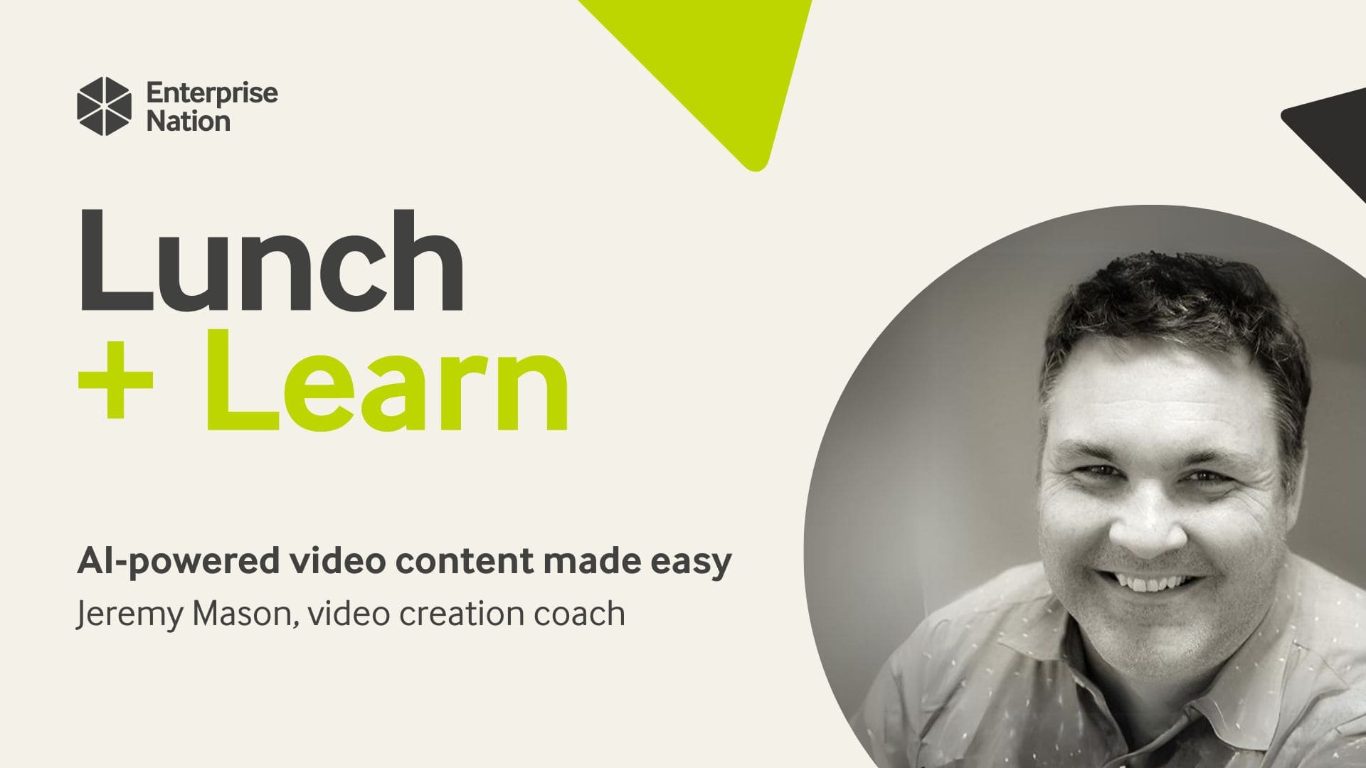 Lunch and Learn: AI-powered video content made easy