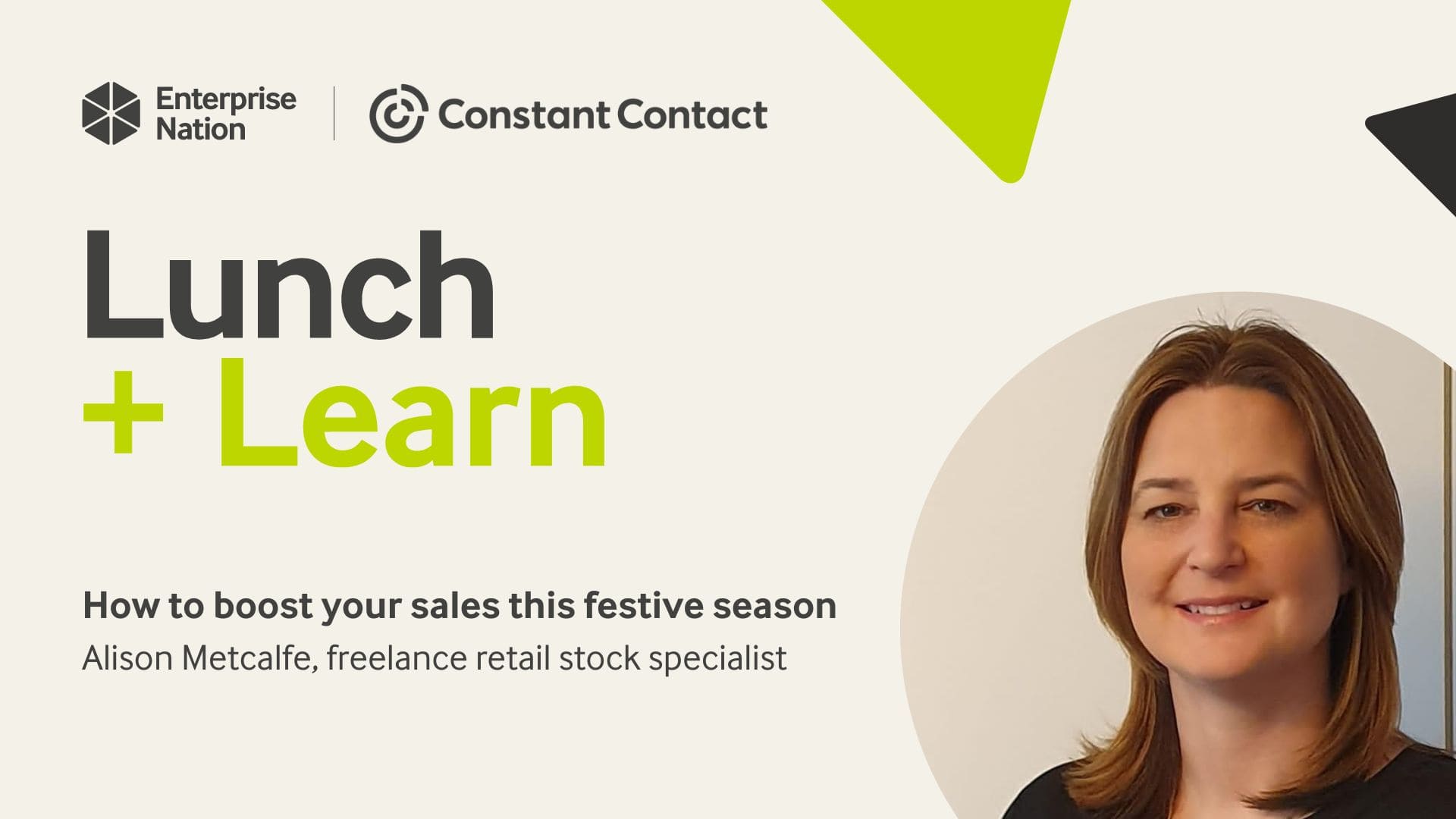 Lunch and Learn: How to boost your sales this festive season