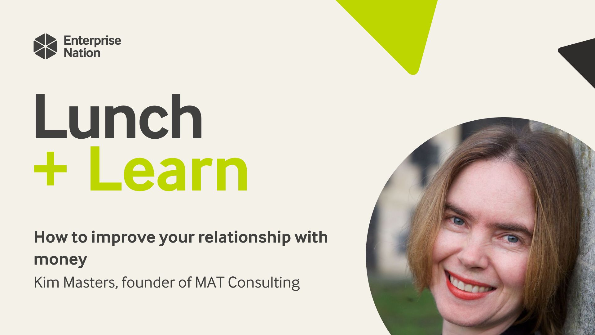 Lunch and Learn: How to improve your relationship with money