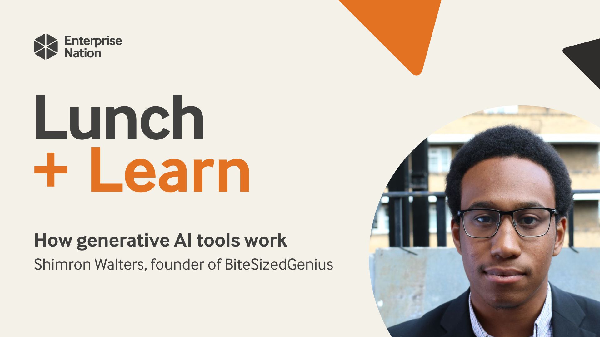 Lunch and Learn: How generative AI tools work