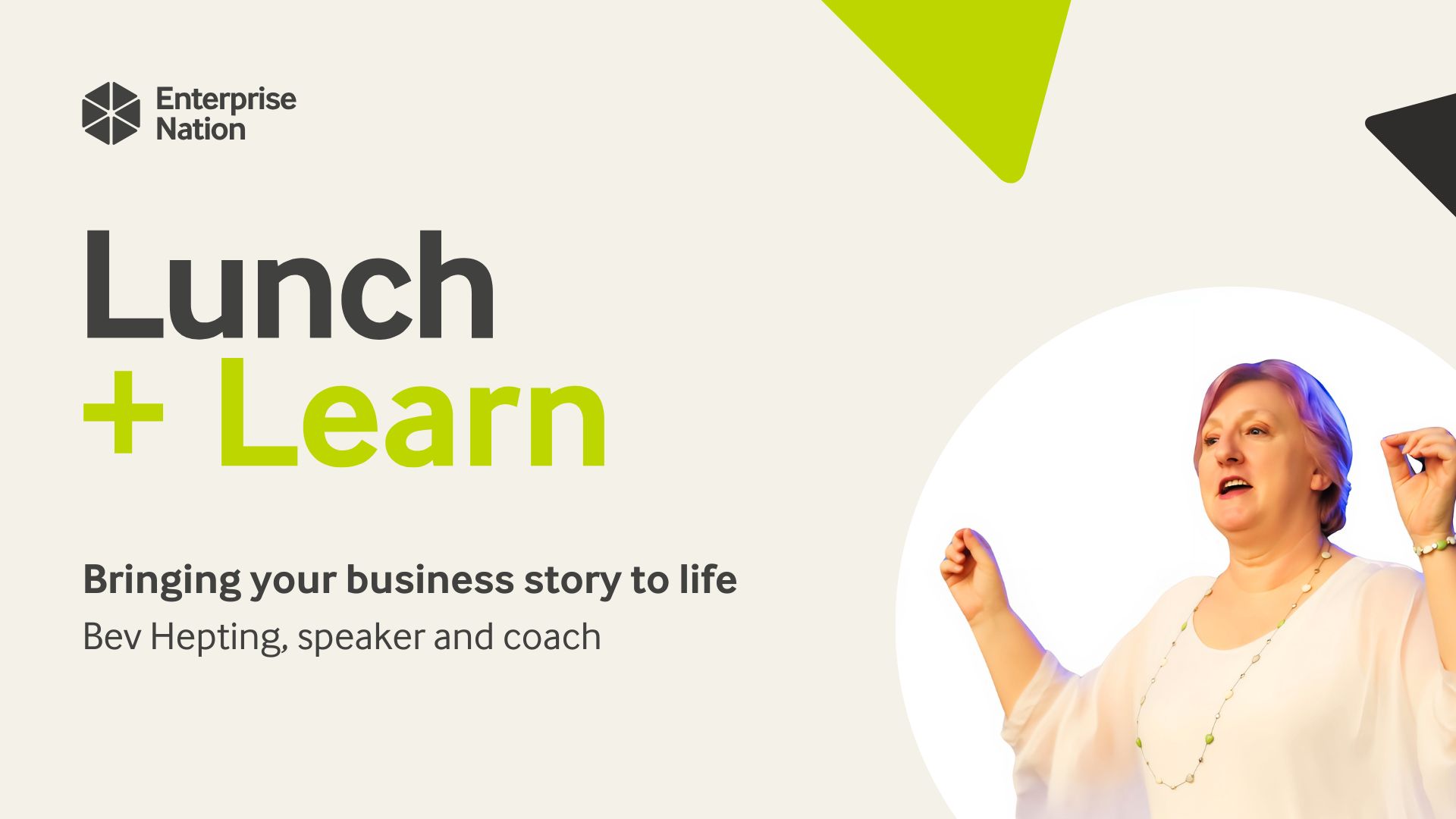 Lunch and Learn: Bringing your business story to life
