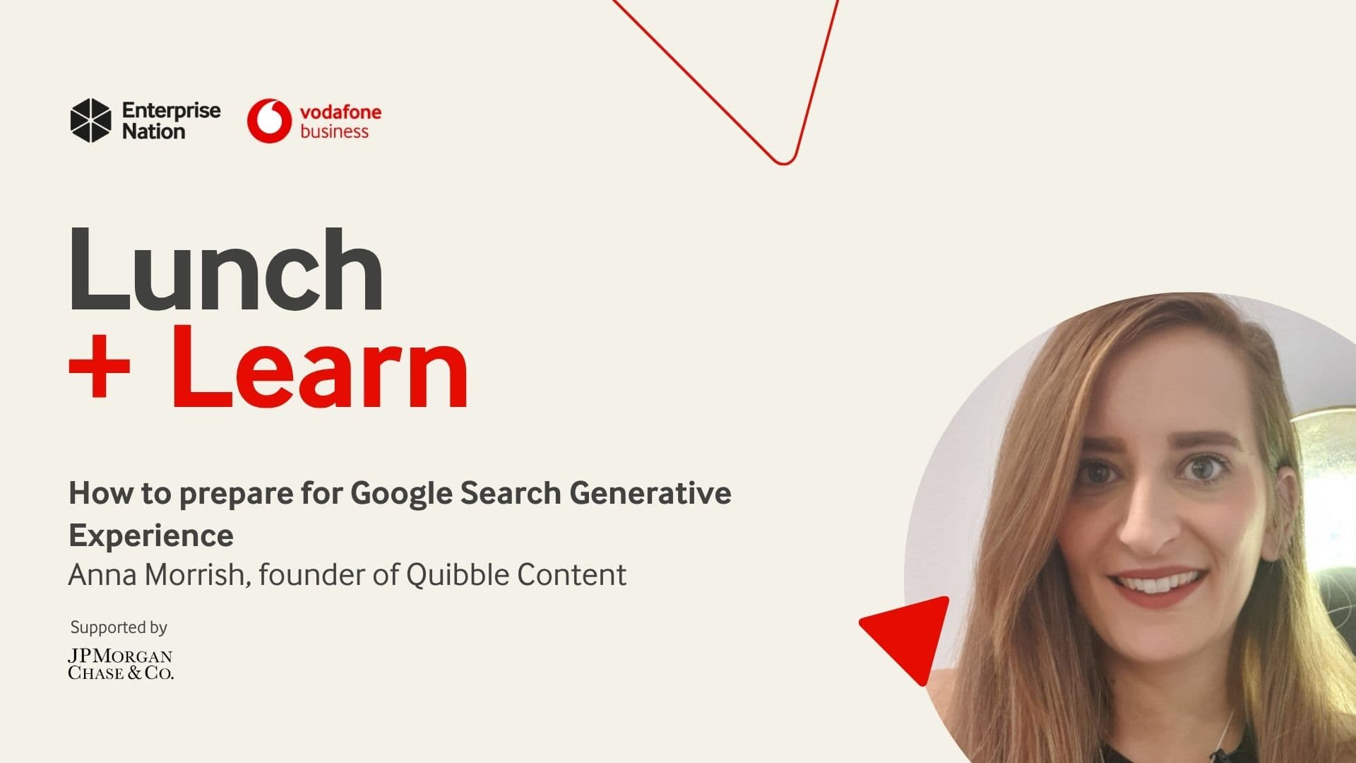 Lunch and Learn: How to prepare for Google Search Generative Experience