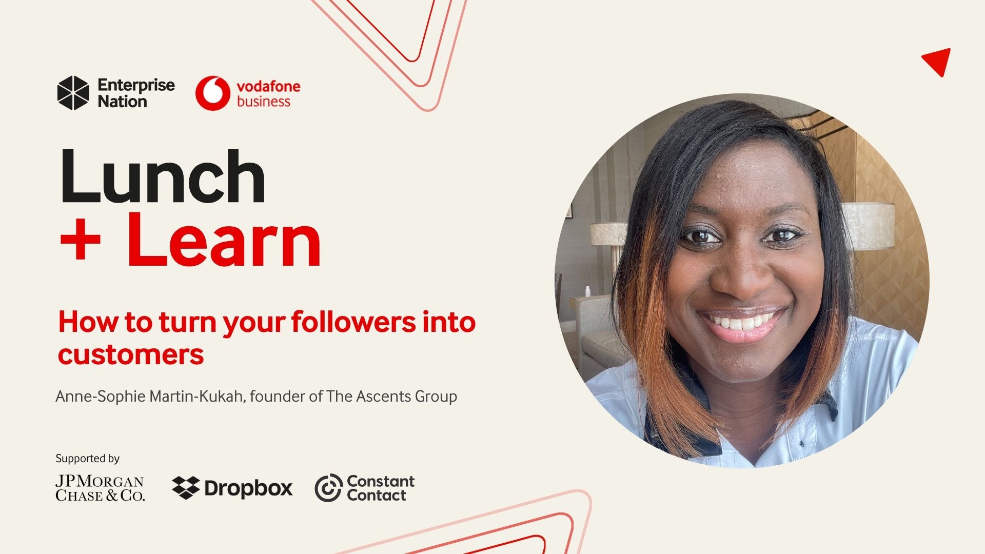 Lunch and Learn: How to turn your followers into customers