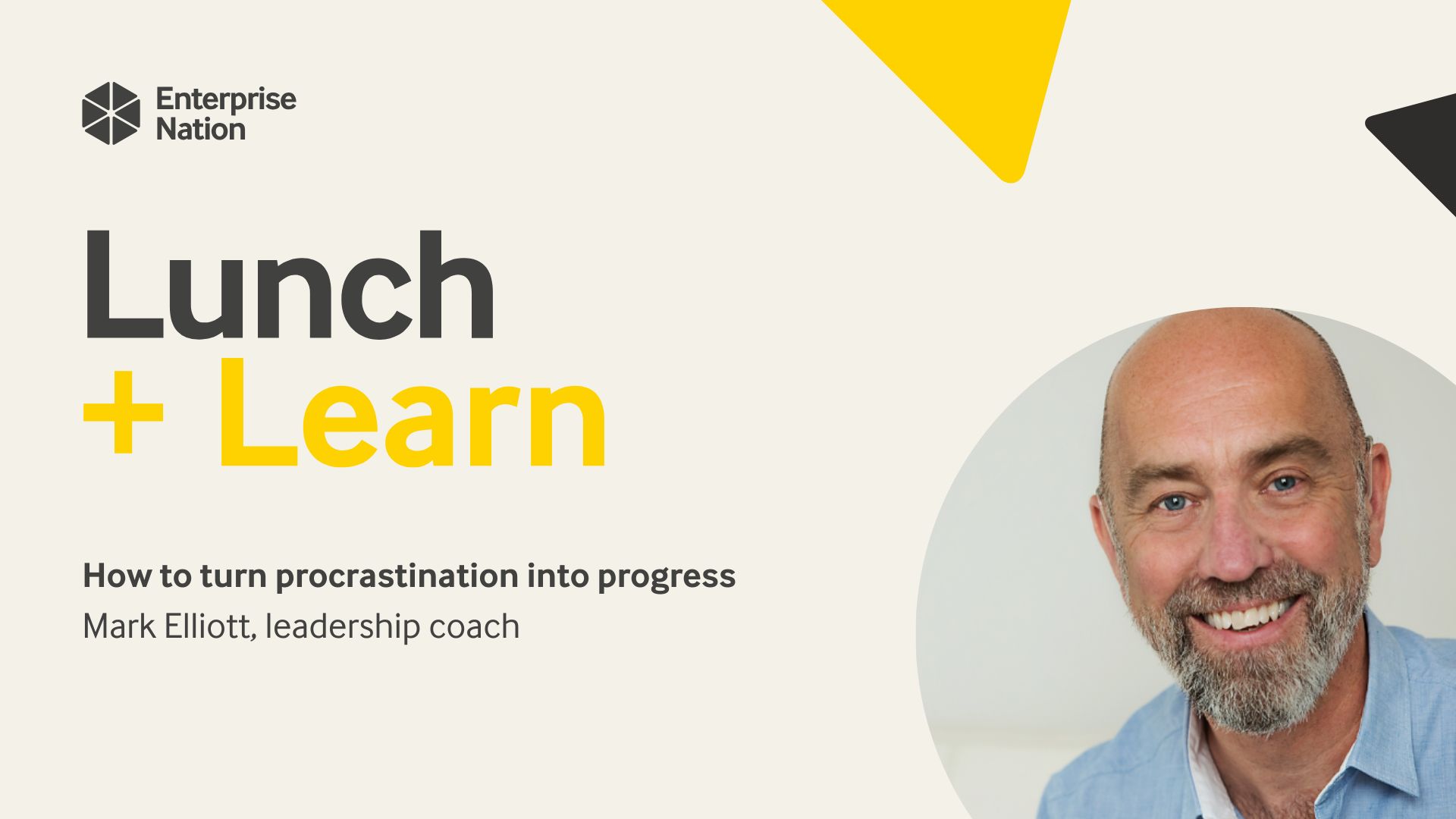 Lunch and Learn: How to turn procrastination into progress