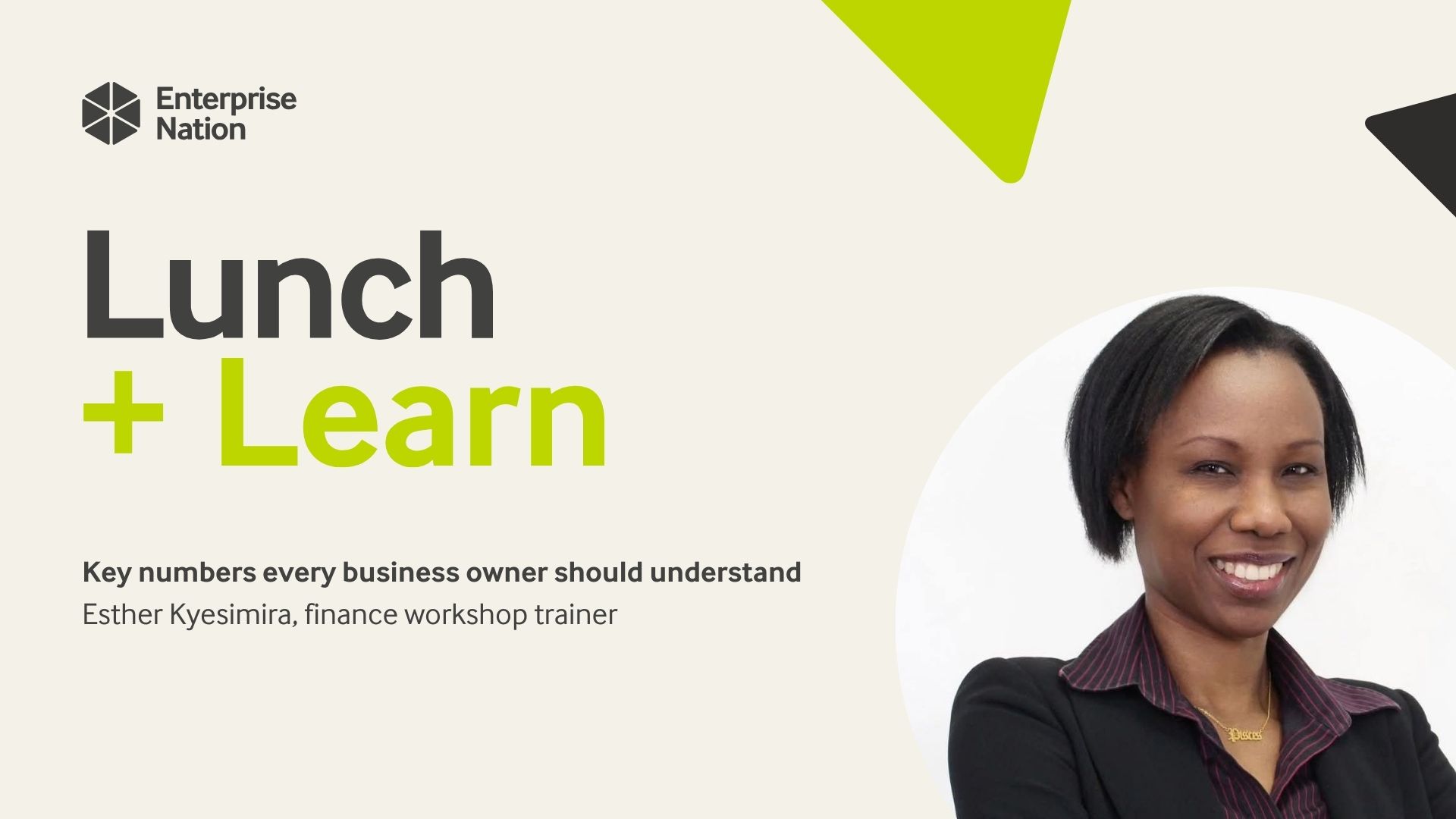 Key numbers every business owner should understand | Lunch and Learn