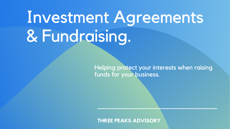 Investment Agreements and Fundraising