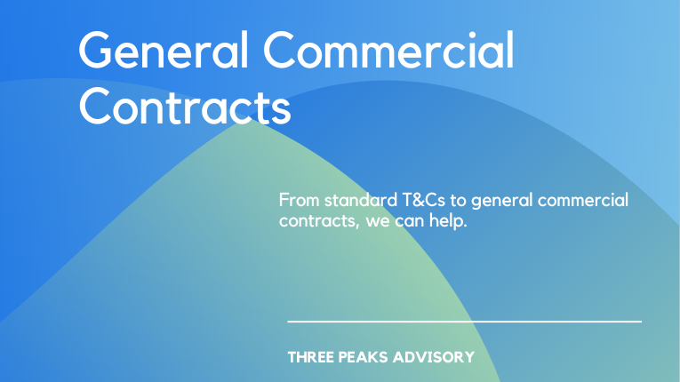 Commercial contracts - general or more specific