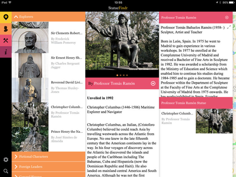 The app helping London's great statues come alive