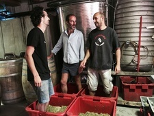 Jeremy Paratilla With Winemakers
